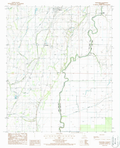 United States Geological Survey Kilbourne, LA (1988, 24000-Scale) digital map