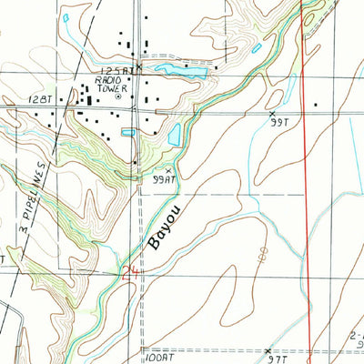 United States Geological Survey Kilbourne, LA (1988, 24000-Scale) digital map