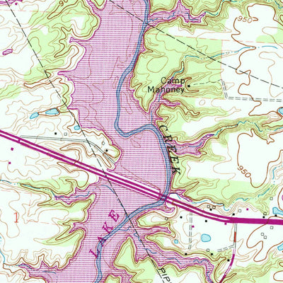 United States Geological Survey Kilbourne, OH (1961, 24000-Scale) digital map