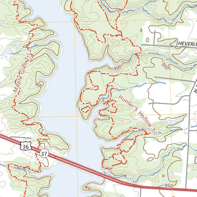 United States Geological Survey Kilbourne, OH (2023, 24000-Scale) digital map
