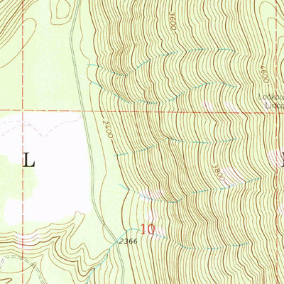 United States Geological Survey Kilbrennan Lake, MT (1963, 24000-Scale) digital map