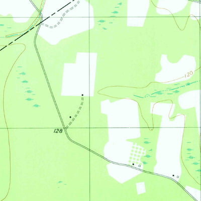 United States Geological Survey Kildare, GA-SC (1978, 24000-Scale) digital map