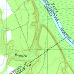 United States Geological Survey Kildare, GA-SC (1978, 24000-Scale) digital map
