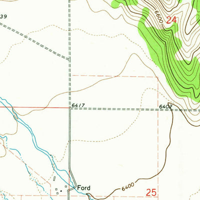 United States Geological Survey Kilgore, ID (1972, 24000-Scale) digital map