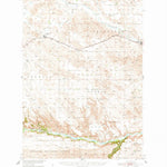 United States Geological Survey Kilgore, NE-SD (1950, 62500-Scale) digital map