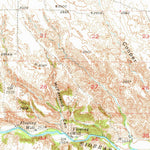 United States Geological Survey Kilgore, NE-SD (1950, 62500-Scale) digital map