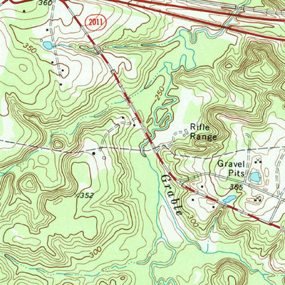United States Geological Survey Kilgore NE, TX (1971, 24000-Scale) digital map