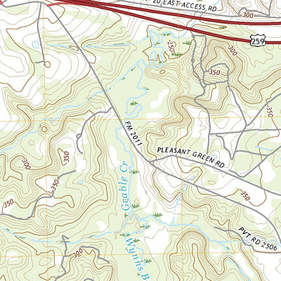 United States Geological Survey Kilgore NE, TX (2022, 24000-Scale) digital map