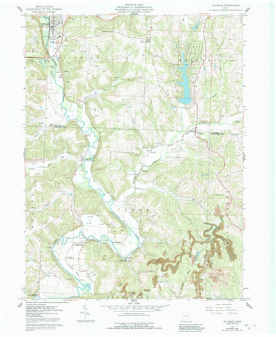 United States Geological Survey Killbuck, OH (1962, 24000-Scale) digital map
