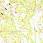 United States Geological Survey Killdeer Mountains, ND (1974, 24000-Scale) digital map