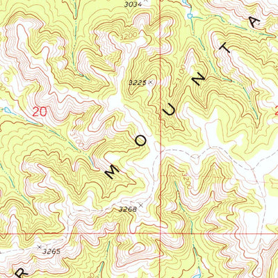 United States Geological Survey Killdeer Mountains, ND (1974, 24000-Scale) digital map