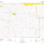United States Geological Survey Killdeer, ND (1974, 100000-Scale) digital map
