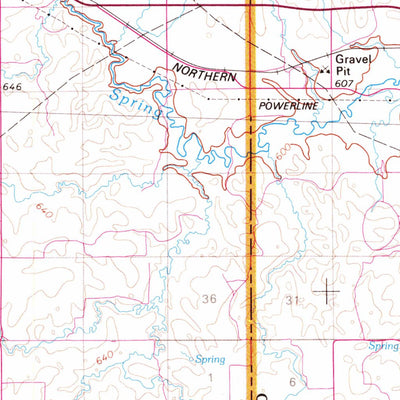 United States Geological Survey Killdeer, ND (1974, 100000-Scale) digital map
