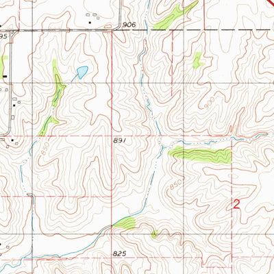 United States Geological Survey Killduff, IA (1980, 24000-Scale) digital map