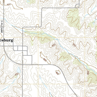 United States Geological Survey Killduff, IA (2022, 24000-Scale) digital map