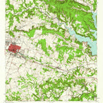 United States Geological Survey Killeen, TX (1958, 62500-Scale) digital map