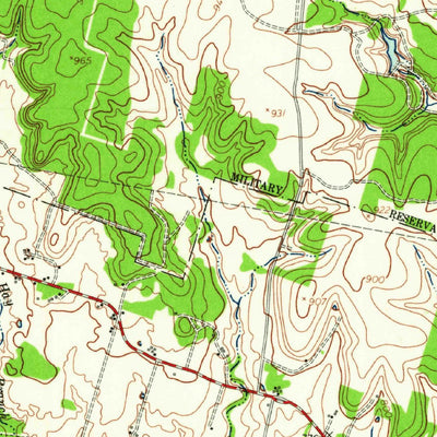 United States Geological Survey Killeen, TX (1958, 62500-Scale) digital map