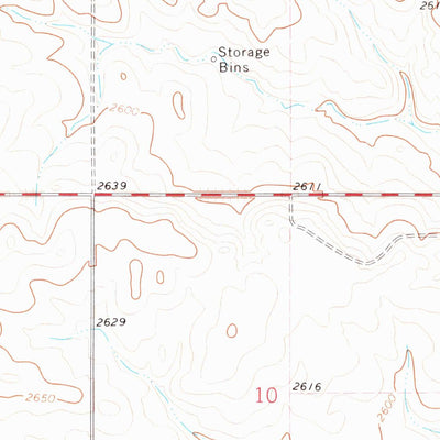 United States Geological Survey Killenbeck Reservoir, MT (1973, 24000-Scale) digital map