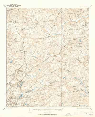 United States Geological Survey Killian, SC (1935, 62500-Scale) digital map