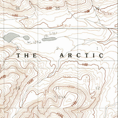 United States Geological Survey Killik River A-1, AK (1986, 63360-Scale) digital map