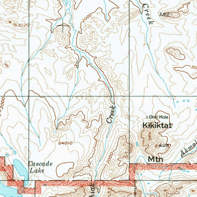 United States Geological Survey Killik River, AK (1956, 250000-Scale) digital map