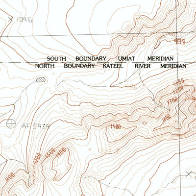United States Geological Survey Killik River B-3, AK (1986, 63360-Scale) digital map