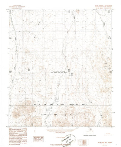 United States Geological Survey Killik River B-4, AK (1986, 63360-Scale) digital map