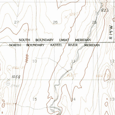 United States Geological Survey Killik River B-4, AK (1986, 63360-Scale) digital map