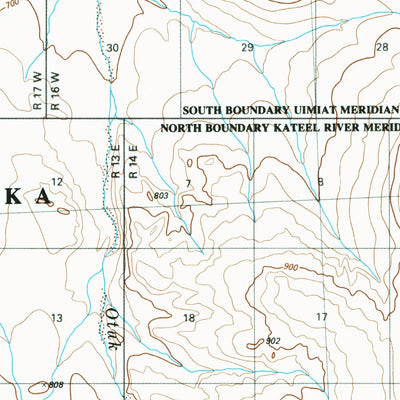 United States Geological Survey Killik River B-5, AK (1984, 63360-Scale) digital map