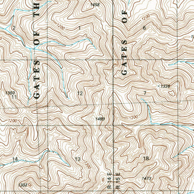 United States Geological Survey Killik River B-5, AK (1984, 63360-Scale) digital map