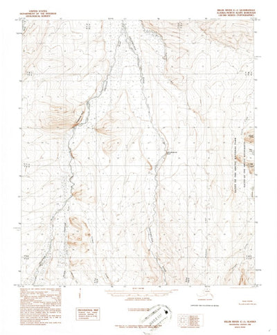 United States Geological Survey Killik River C-1, AK (1986, 63360-Scale) digital map