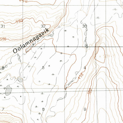 United States Geological Survey Killik River C-3, AK (1986, 63360-Scale) digital map