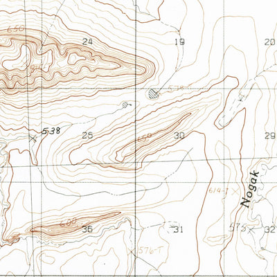 United States Geological Survey Killik River C-4, AK (1986, 63360-Scale) digital map