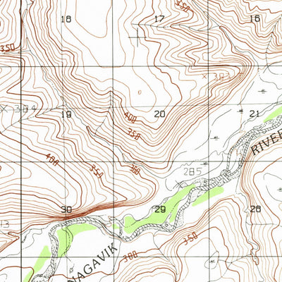 United States Geological Survey Killik River D-3, AK (1986, 63360-Scale) digital map