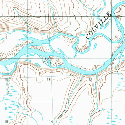 United States Geological Survey Killik River D-5, AK (1984, 63360-Scale) digital map