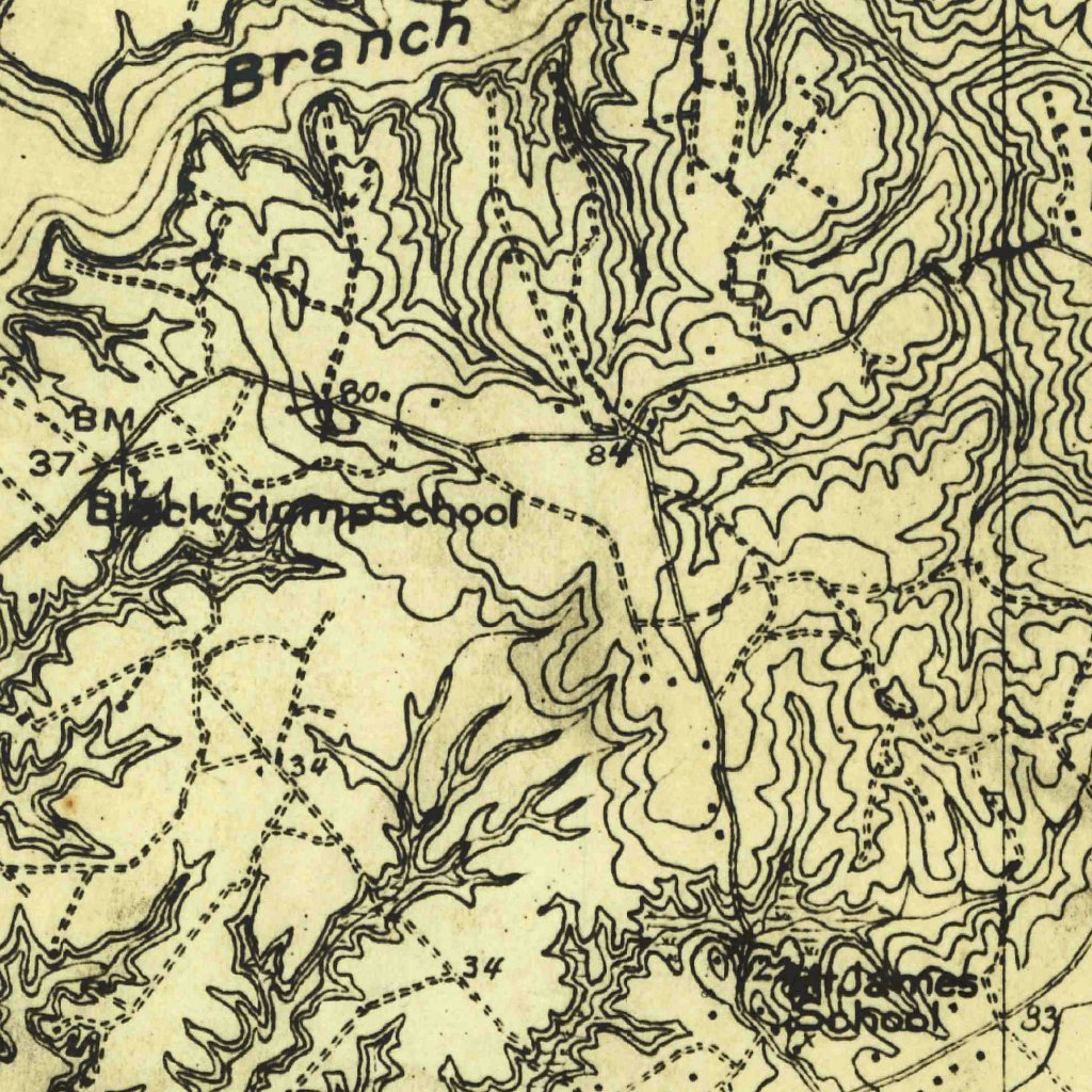 Kilmarnock, VA (1916, 48000Scale) Map by United States Geological