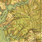 United States Geological Survey Kilmarnock, VA (1917, 62500-Scale) digital map