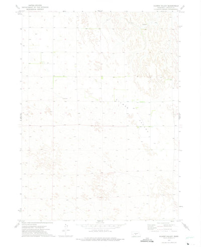 United States Geological Survey Kilmer Valley, NE (1972, 24000-Scale) digital map