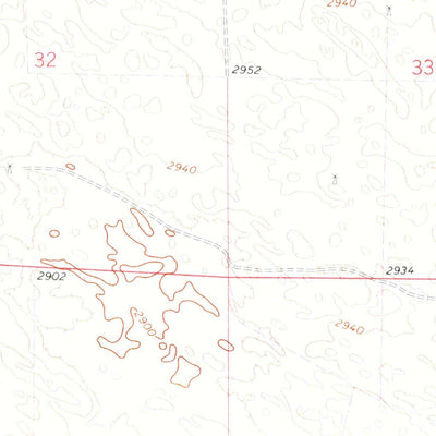 United States Geological Survey Kilmer Valley, NE (1972, 24000-Scale) digital map