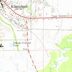 United States Geological Survey Kilmichael, MS (1966, 24000-Scale) digital map