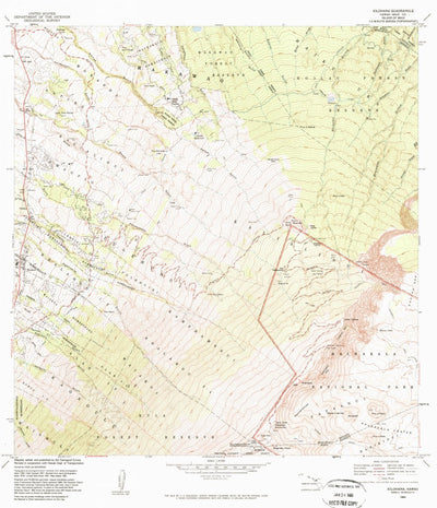 United States Geological Survey Kilohana, HI (1983, 24000-Scale) digital map