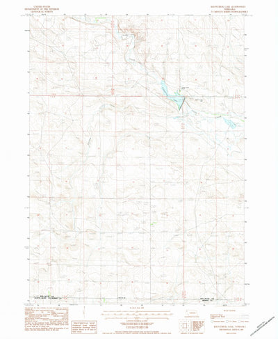 United States Geological Survey Kilpatrick Lake, NE (1983, 24000-Scale) digital map