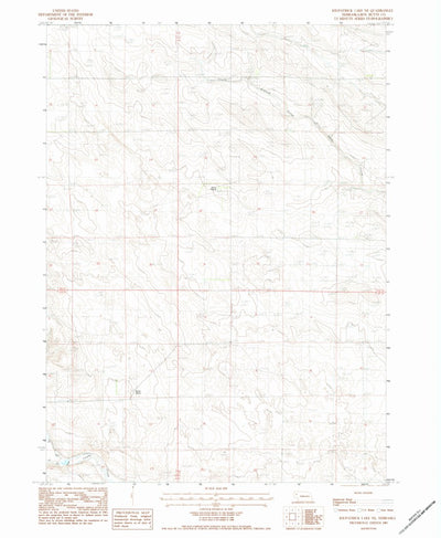 United States Geological Survey Kilpatrick Lake NE, NE (1983, 24000-Scale) digital map