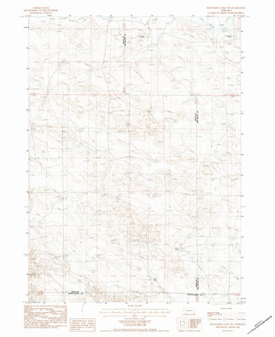 United States Geological Survey Kilpatrick Lake SW, NE (1983, 24000-Scale) digital map