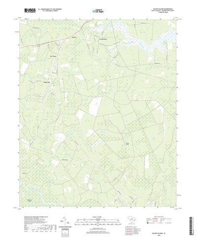 United States Geological Survey Kilsock Island, SC (2020, 24000-Scale) digital map