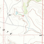 United States Geological Survey Kim South, CO (1996, 24000-Scale) digital map