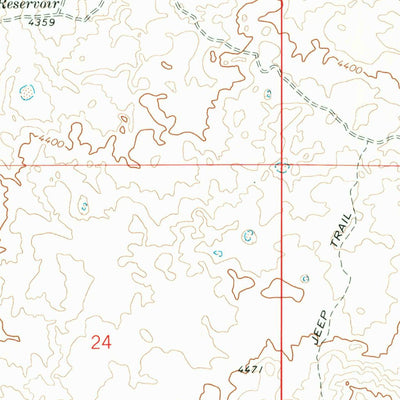 United States Geological Survey Kimama Butte, ID (1972, 24000-Scale) digital map