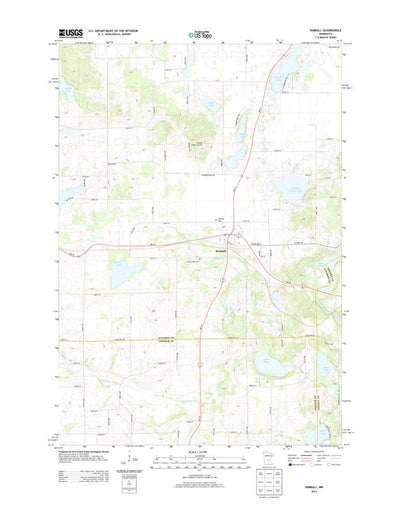 United States Geological Survey Kimball, MN (2013, 24000-Scale) digital map