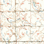 United States Geological Survey Kimball North, SD (1951, 62500-Scale) digital map