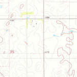 United States Geological Survey Kimball South, SD (1979, 24000-Scale) digital map